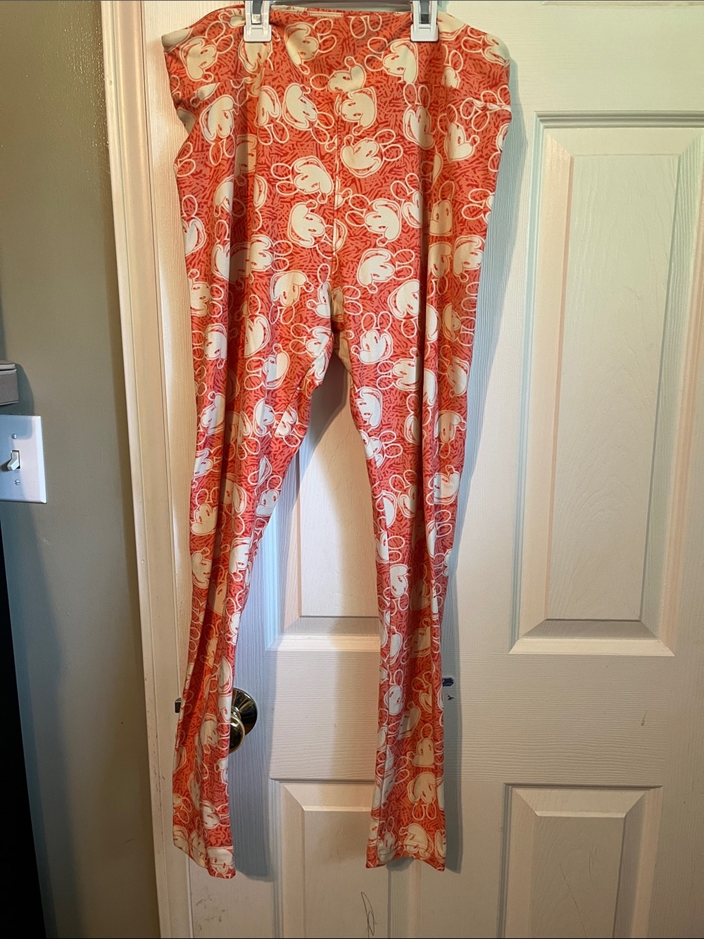 Lularoe Mickey Mouse Print Leggings- TC